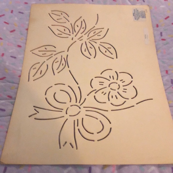 QUILT STENCILS 1981 & 1991 vintage 8 piece - Picture 13 of 16